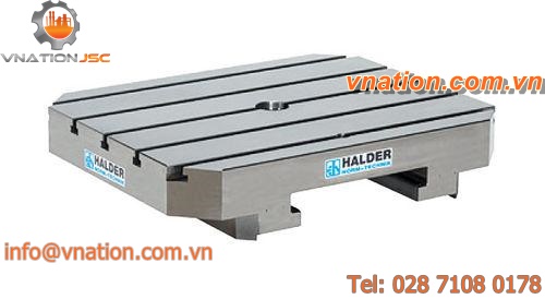 T clamping plate / grooved