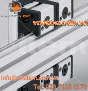 roller linear guide / aluminum