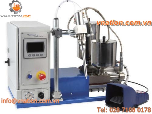 resin mixer-dispenser / volumetric / piston