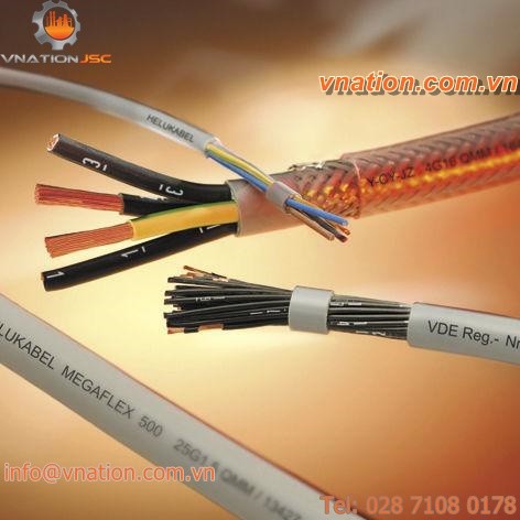 control cable / multi-pair / abrasion-resistant