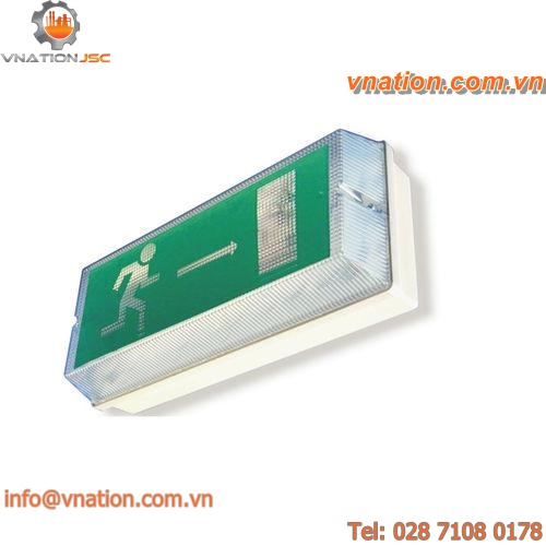fluorescent emergency lighting / IP65