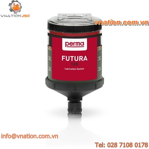 single-point lubricator / electrochemical / automatic / variable-flow