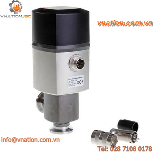 diaphragm valve / electrically-operated / regulating