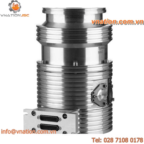 turbomolecular vacuum pump / lubricated / single-stage / industrial
