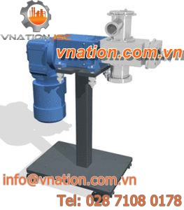 side degassing unit for extruder