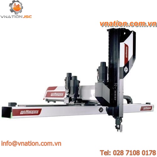 cartesian robot / 3-axis / low-noise / for injection molding machines