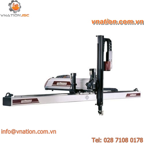 cartesian robot / 3-axis / for injection molding machines / industrial