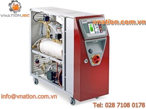 water and oil circulation temperature controller / with touchscreen / hot runner