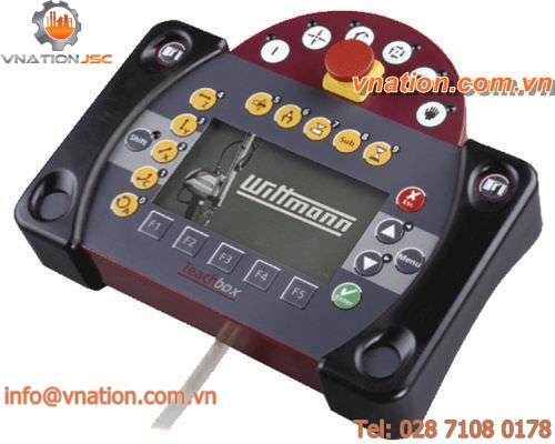 control terminal with keyboard / manual / for robots