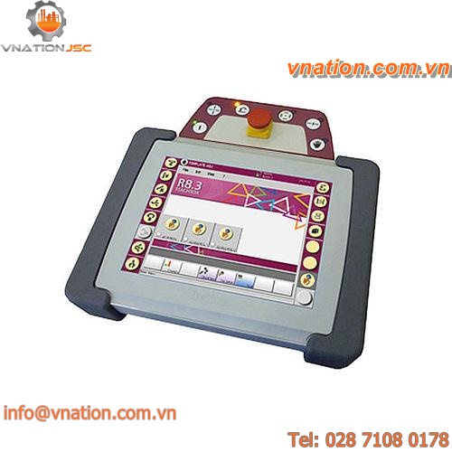 LCD control terminal / touch screen / panel / for robots