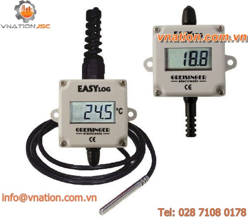 temperature data logger / digital / for monitoring