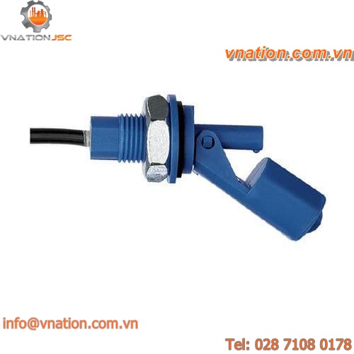 broken finger float level switch / for water / for oil / threaded