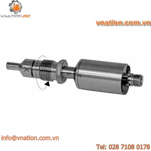 calorimetric flow transmitter / for liquids / with temperature measurement