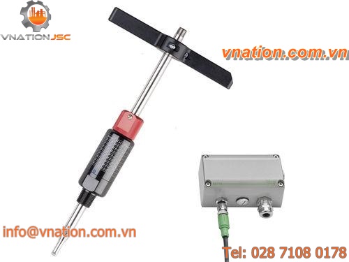 mass flow meter / thermal / for air / insertion