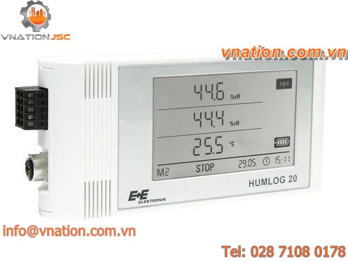 temperature data-logger / relative humidity / programmable / Ethernet