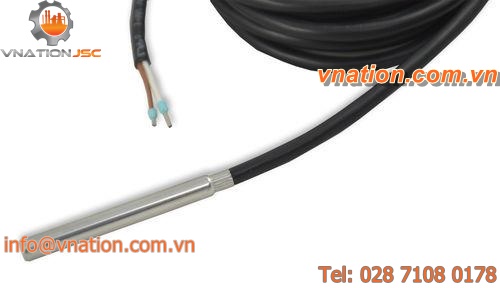NTC temperature sensor / IP65 / with flange / HVAC