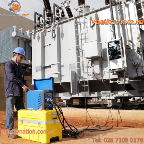 transformer test device / portable / three-phase