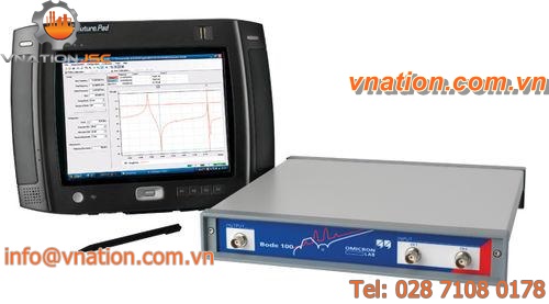 vector network analyzer / for electrical networks / frequency response / benchtop