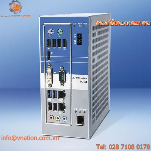 embedded PC / rack-mount / Intel? Celeron dual-core / industrial