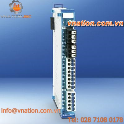 1-axis motion controller / integrated / servo