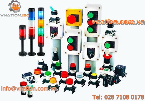 compact push-button switch / IP65 / illuminated