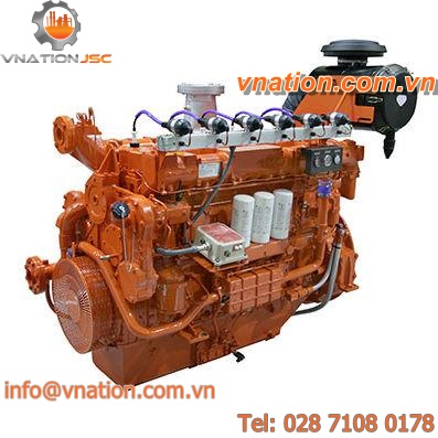 gas-fired engine / turbocharged / 6-cylinder / power generation