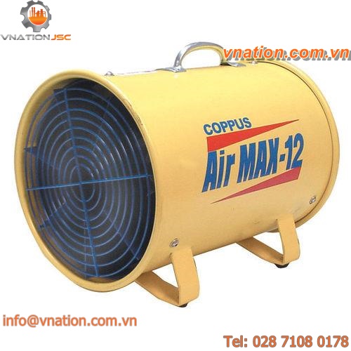 axial fan / ventilation / steel / rugged