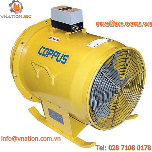 axial fan / ventilation / explosion-proof / aluminum