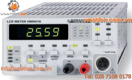 LCR measuring device / cutting edge
