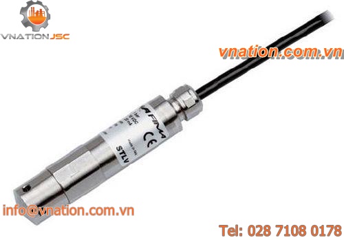 resistance level transmitter / hydrostatic / for water / for liquids