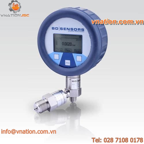 electronic pressure gauge / digital / test / precision