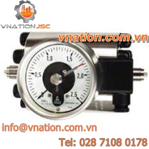 differential pressure gauge / dial / robust / process