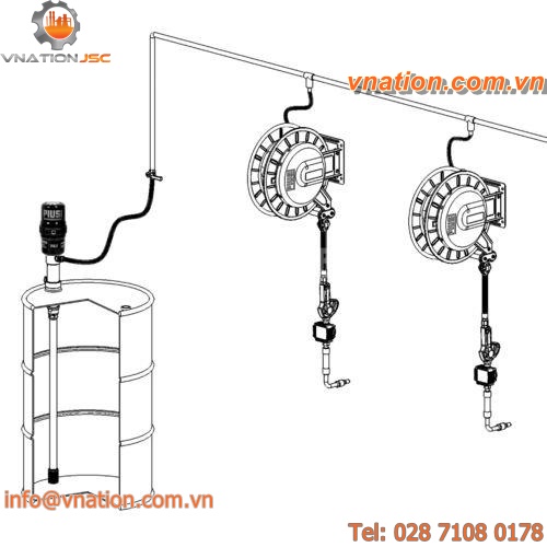 pneumatic pump / piston / drum