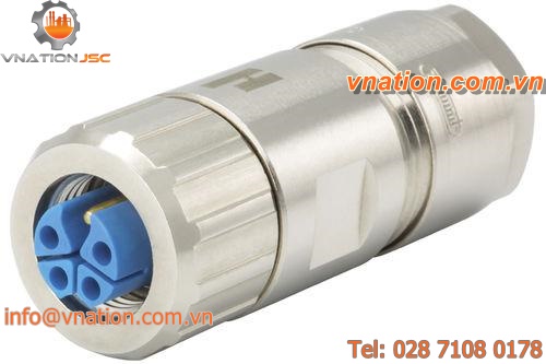 electric connector / right-angle / straight / circular