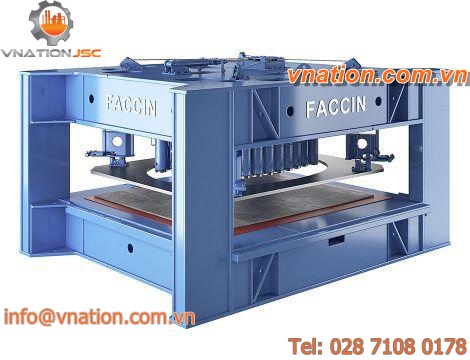 hydroforming press / hydraulic / for sheet metal / for steel