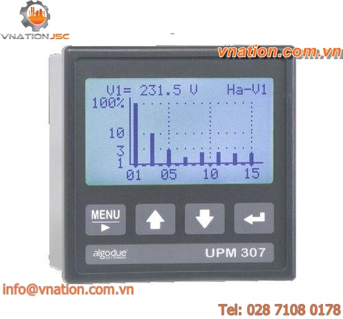 power measuring device / multi-function / DIN 96x96 / three-phase