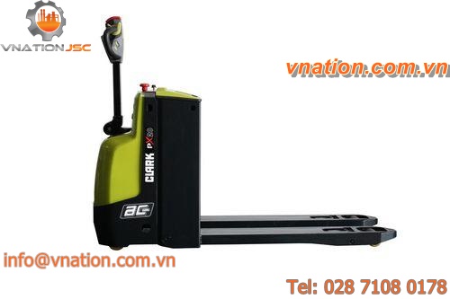 warehouse pallet truck / with electric actuator / handling / loading
