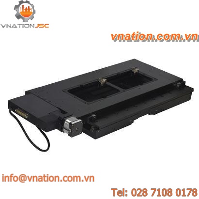 linear nanopositioning stage / motorized / 2-axis / ball screw