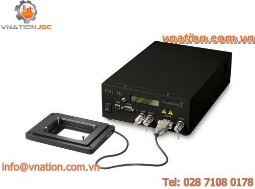 piezo nanopositioning stage / vertical / 1-axis / fine focus