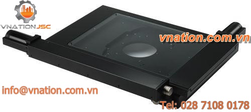 XY positioning stage / linear / motorized / 2-axis