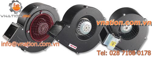centrifugal fan / cooling / with forward-curved blades / industrial