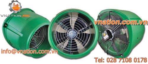 axial fan / for air circulation / energy-efficient / industrial