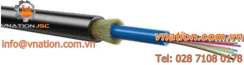 fiber optic cable / PUR-sheathed / loose tube / for CATV applications