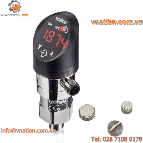thin-film pressure switch / electronic / for liquids / IP65