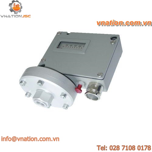 electromechanical pressure switch / diaphragm / rugged / IP65