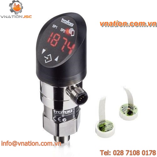 thin-film pressure switch / electronic / for water / IP65