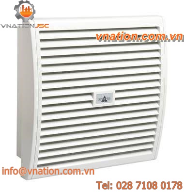 electrical cabinet fan / axial / for air circulation / filter