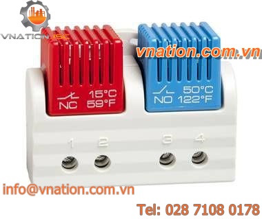 fixed-range thermostat / double