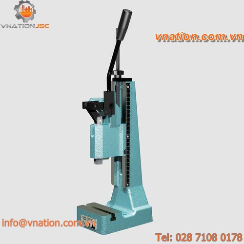 manual press / assembly / punching / round ram