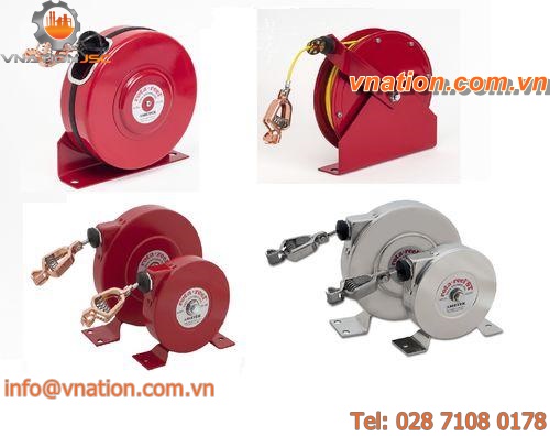 grounding reel / automatic / open